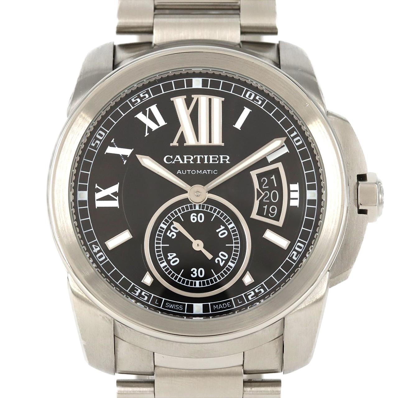 カルティエ カリブル・ドゥ・カルティエ LM W7100016 SS 自動巻