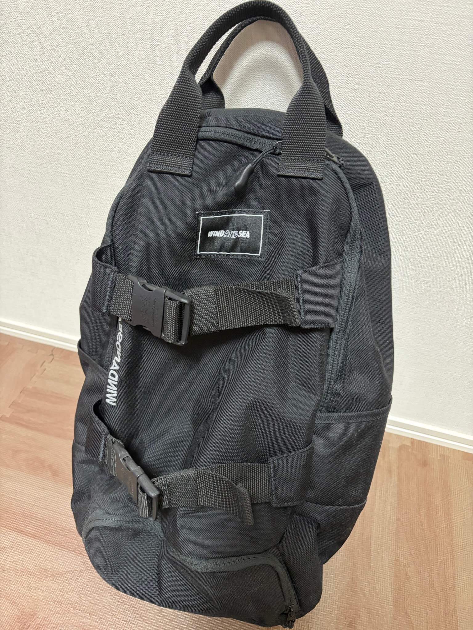 WIND AND SEA x Manhattan Portage Backpack "Black"