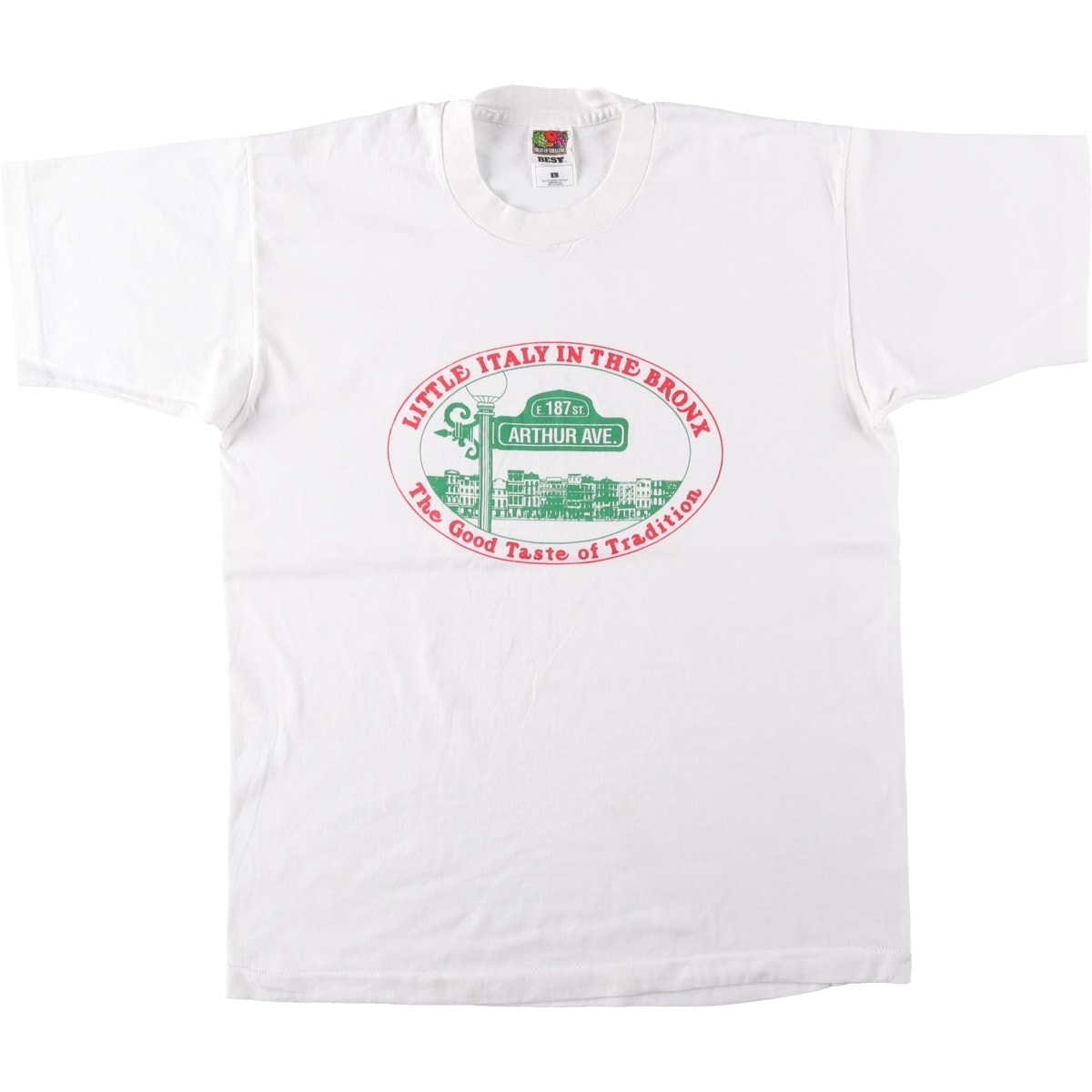 古着 90年代 フルーツオブザルーム FRUIT OF THE LOOM BEST プリントTシャツ USA製 メンズL相当 ヴィンテージ/eaa657735