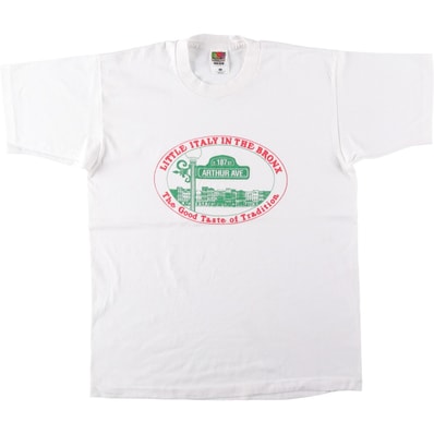 古着 90年代 フルーツオブザルーム FRUIT OF THE LOOM BEST プリントTシャツ USA製 メンズL相当 ヴィンテージ/eaa657735