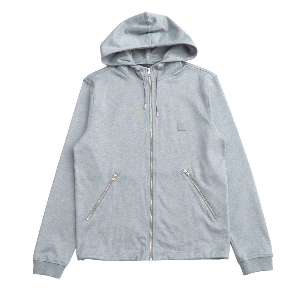 LOUIS VUITTON ルイ・ヴィトン パーカー サイズXXS ジップアップ フード LVロゴ イタリア製 ブランド古着【中古】20260320/RA8561