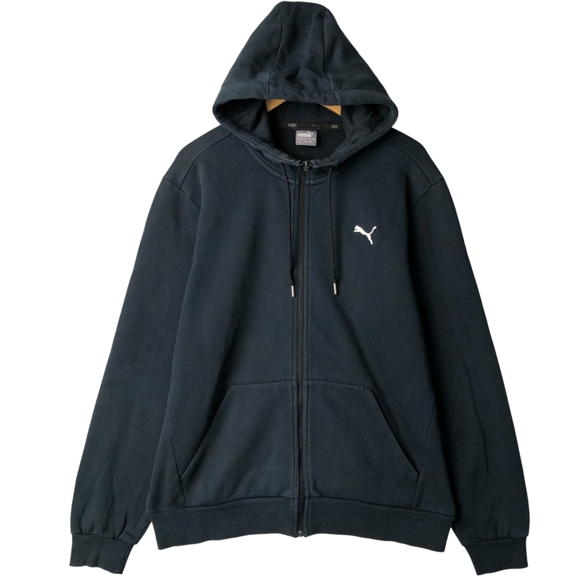 古着 プーマ PUMA フルジップスウェットシャツ トレーナー メンズL相当/eaa419763