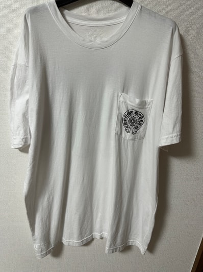 Chrome Hearts Horse Shoe Logo Pocket T-Shirt "White"