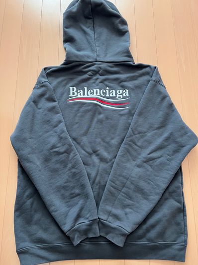 BALENCIAGA Political Campaign Hoodie "Black"
