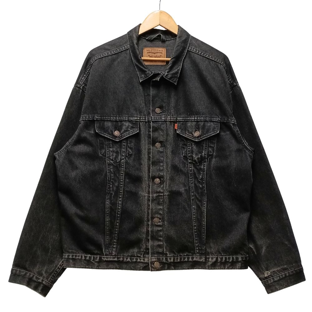 LEVI'S リーバイス 70511-4159 USA製 ブラック Gジャン デニムジャケット 41067