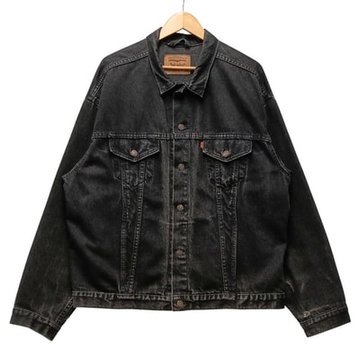 LEVI'S リーバイス 70511-4159 USA製 ブラック Gジャン デニムジャケット 41067