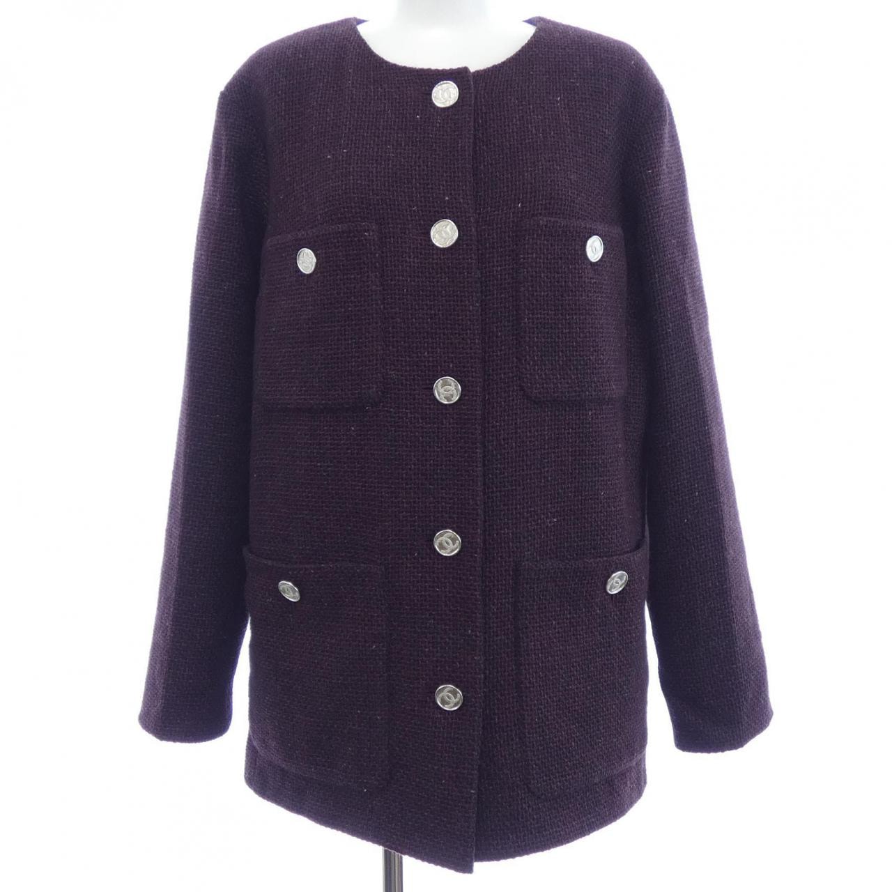 シャネル CHANEL LOOK1 P71176V37139 21B ノーカラージャケット