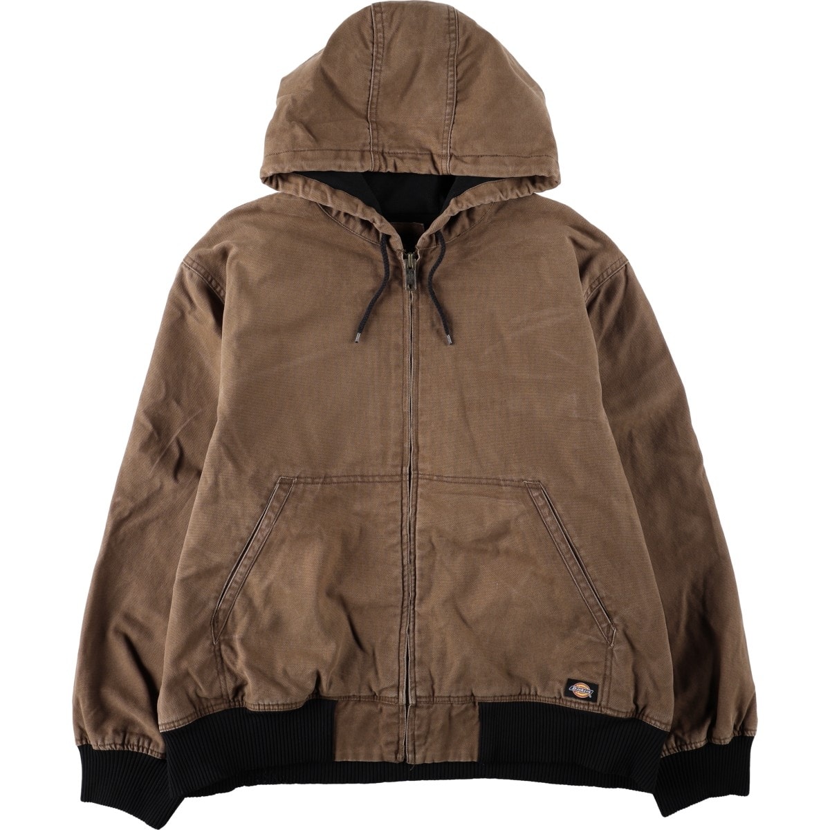 古着 ディッキーズ Dickies アクティブジャケットタイプ ダックフルジップパーカー メンズXXL相当/eaa682765