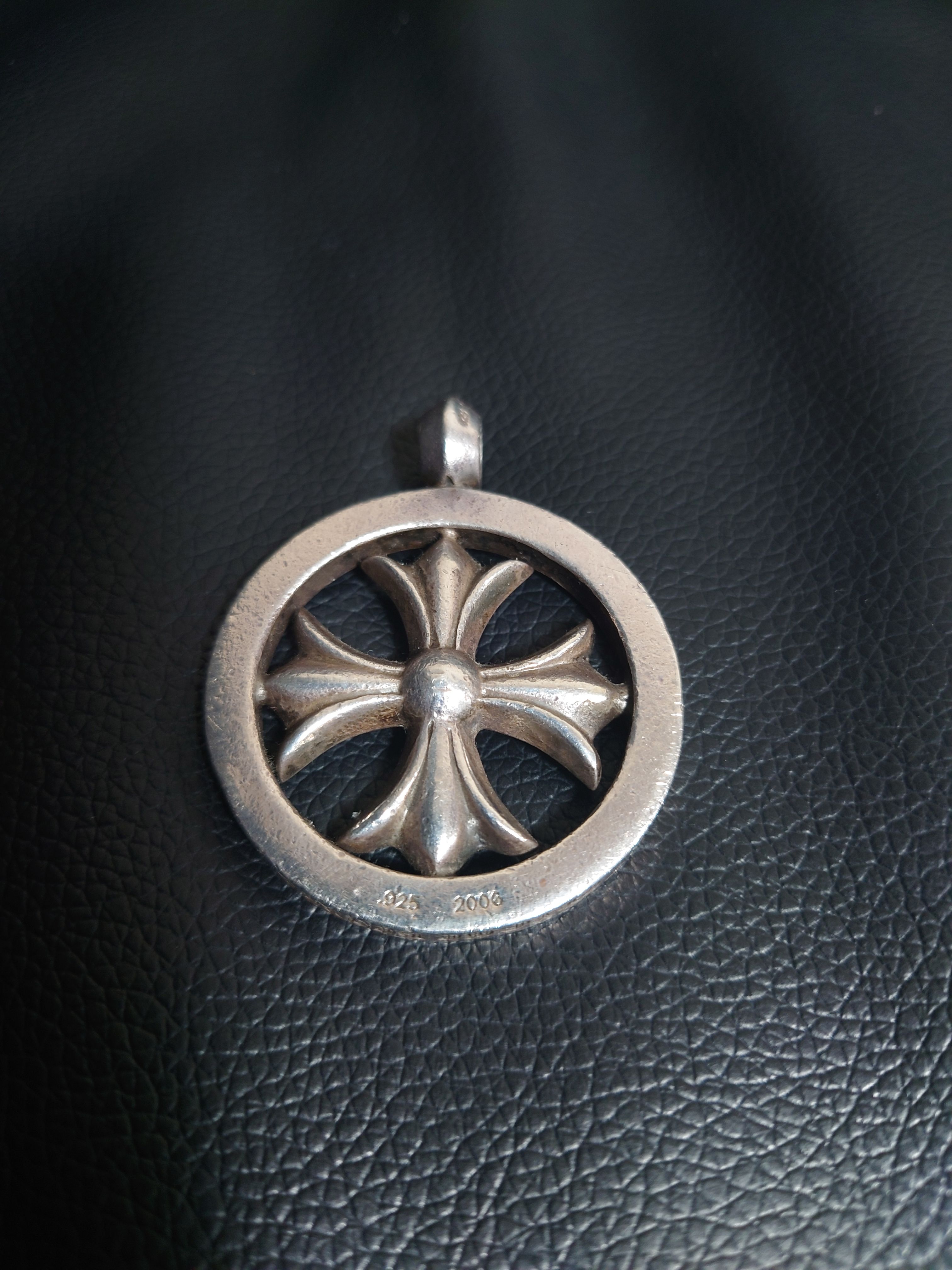 Chrome Hearts Ch Plus Medallion Pendant "Silver"