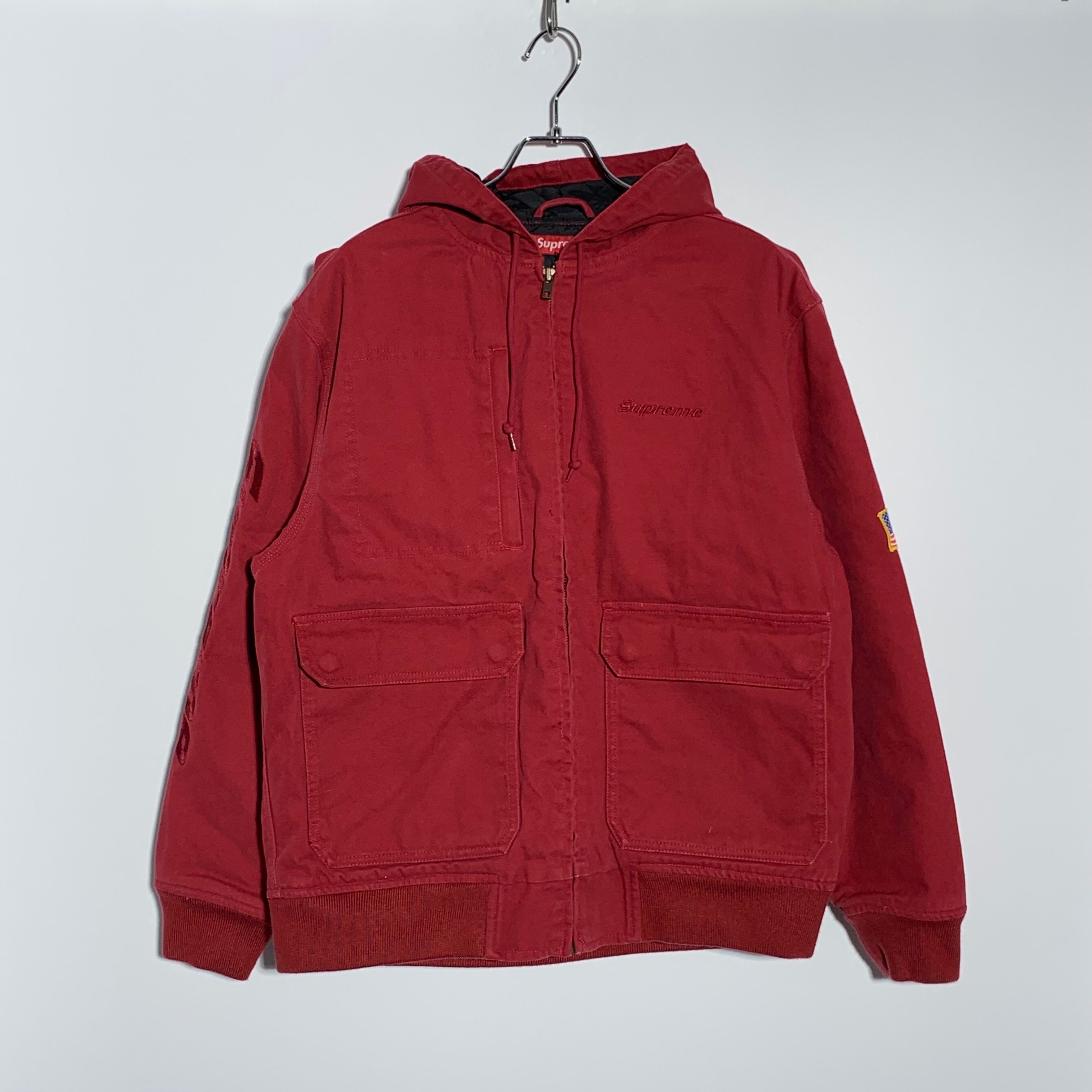 Supreme Canvas Hooded Work Jacket 