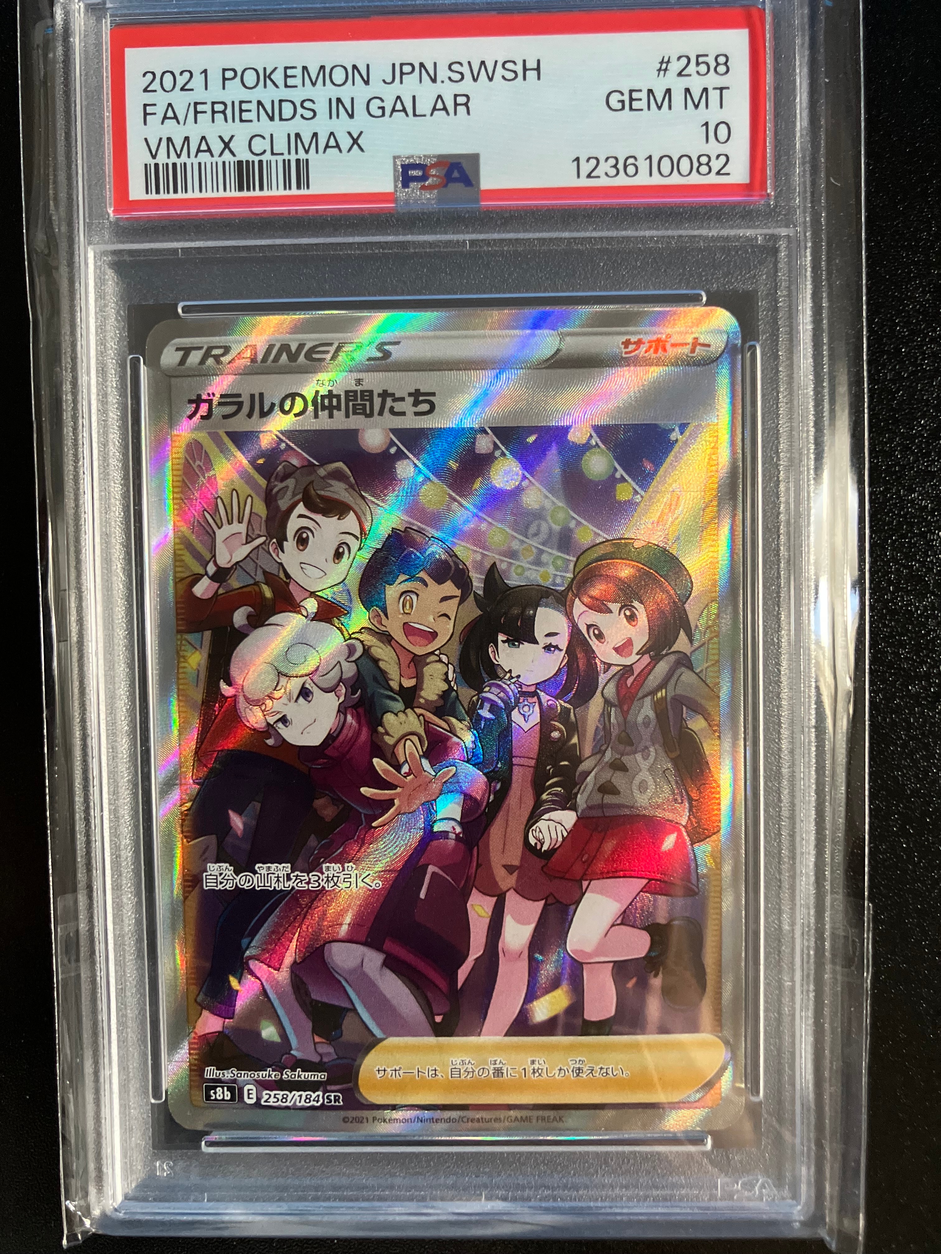 ガラルの仲間たち SR[S8b 258/184](ハイクラスパック「VMAXクライマックス」)