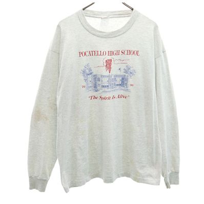 FRUIT OF THE LOOM 90s 長袖 シングルステッチ Tシャツ