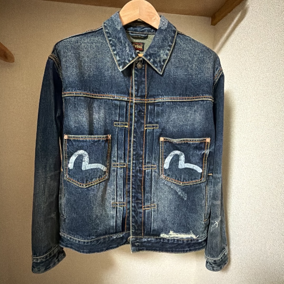A (未使用に近い)】ジーディーシー x エヴィス ウォッシュド タイプ2