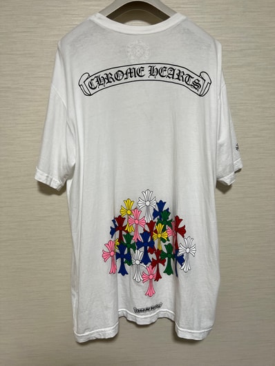 Chrome Hearts Cemetery Cross T-Shirt "White/Multicolor"