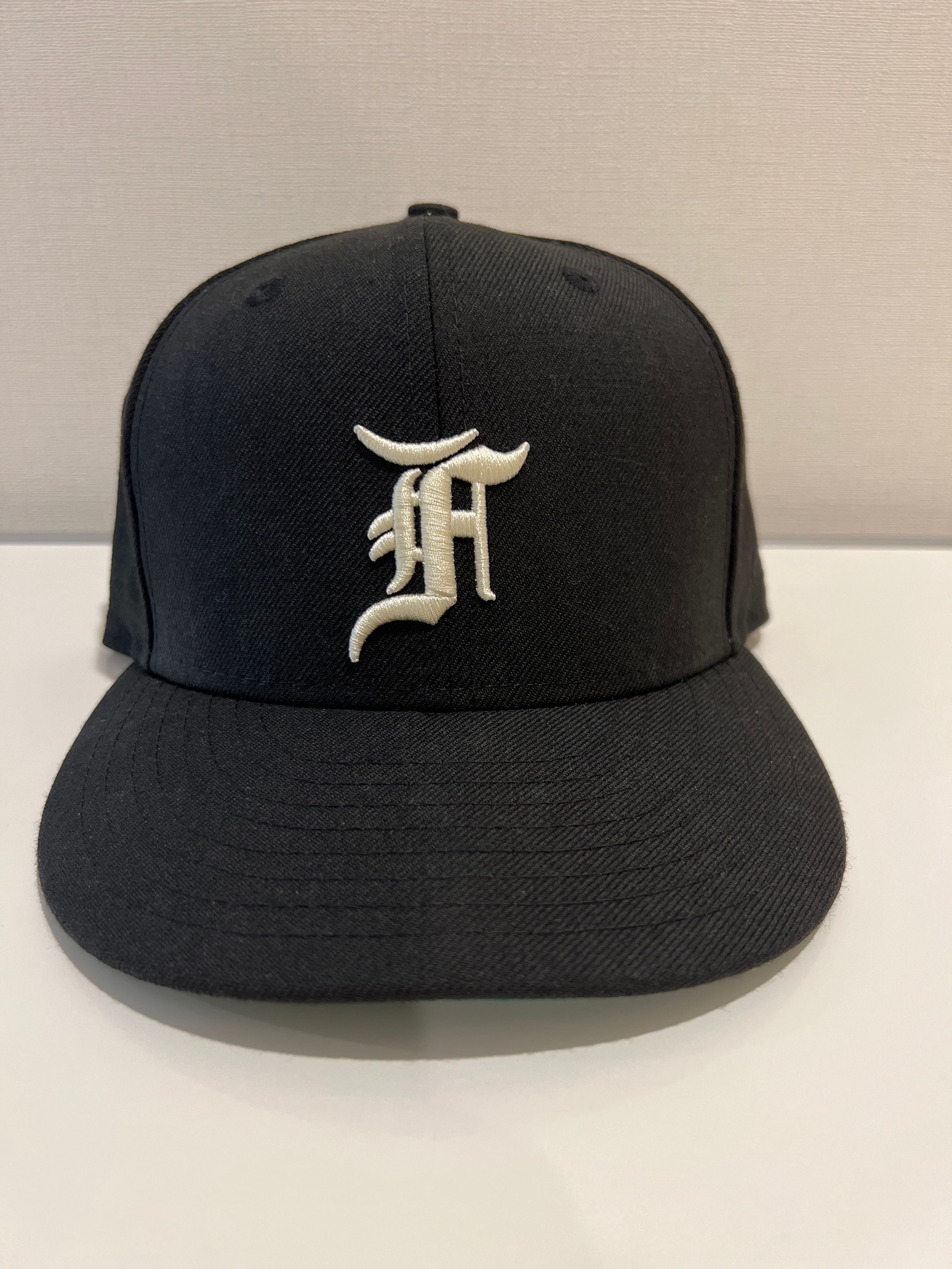 NEW ERA FEAR OF GOD ESSENTIALS 59FIFTY F LOGO Under Visor "Black"