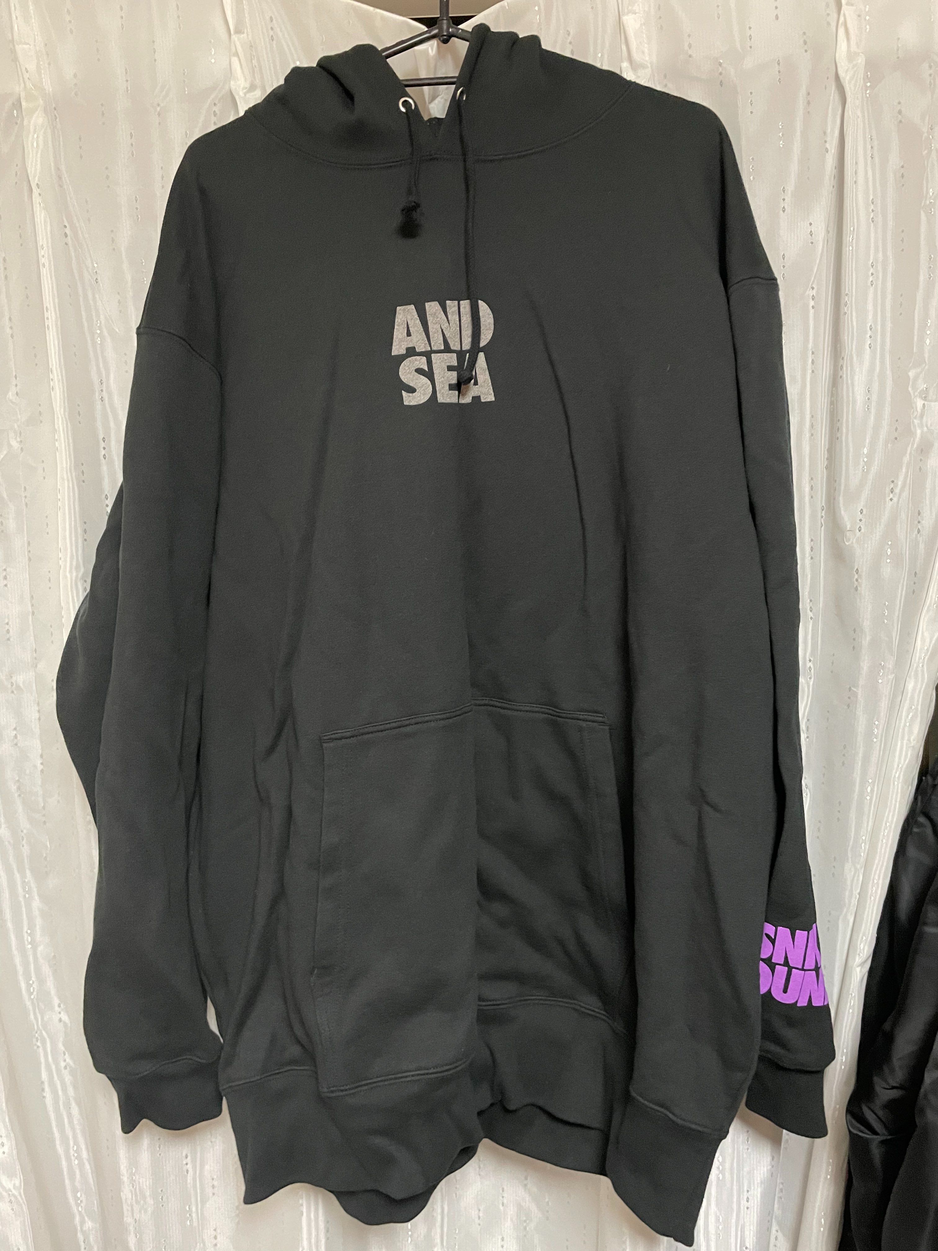 SNKRDUNK x WIND AND SEA Hoodie AND SEA "Black"