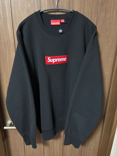 Supreme Box Logo Crewneck "Black" (22FW)