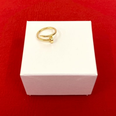 CARTIER カルティエ ジュスト アンクル リング K18ゴールド リング・指輪 7号 ゴールド
19868