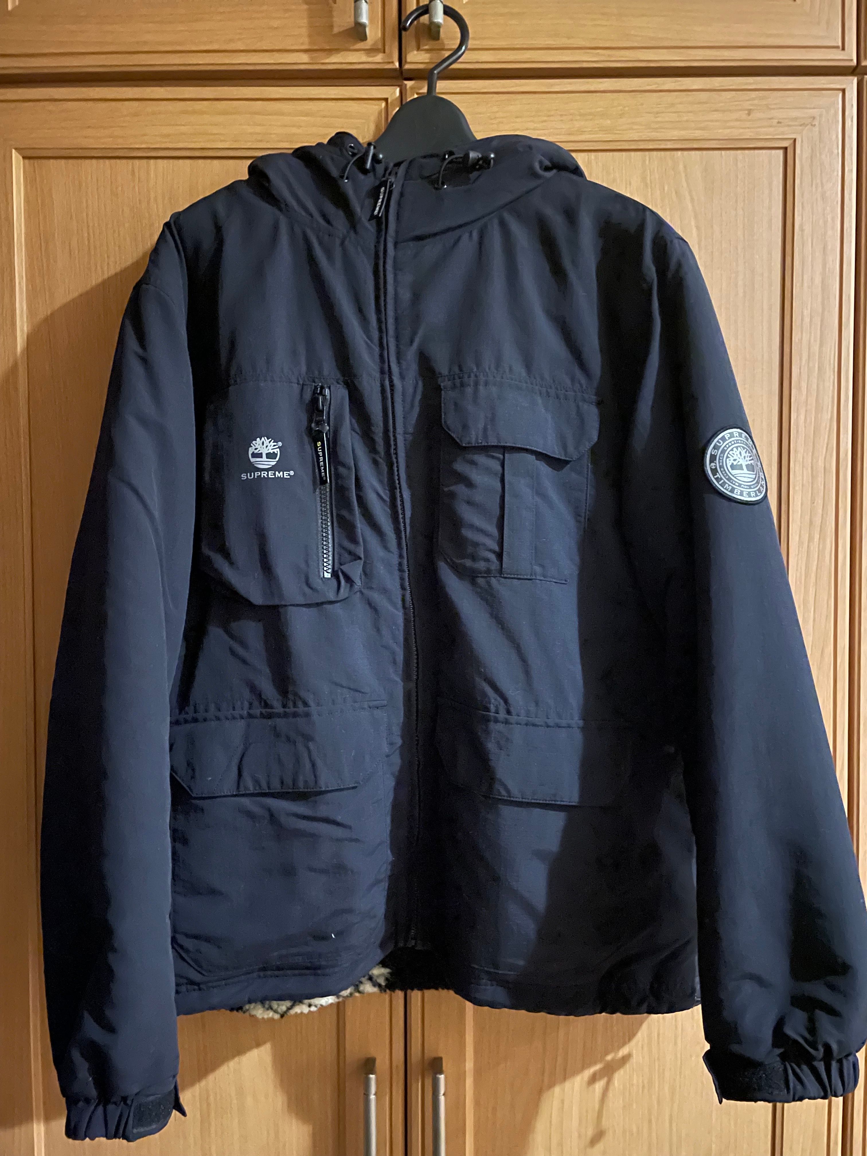 Supreme Timberland Reversible Ripstop Jacket "Black"