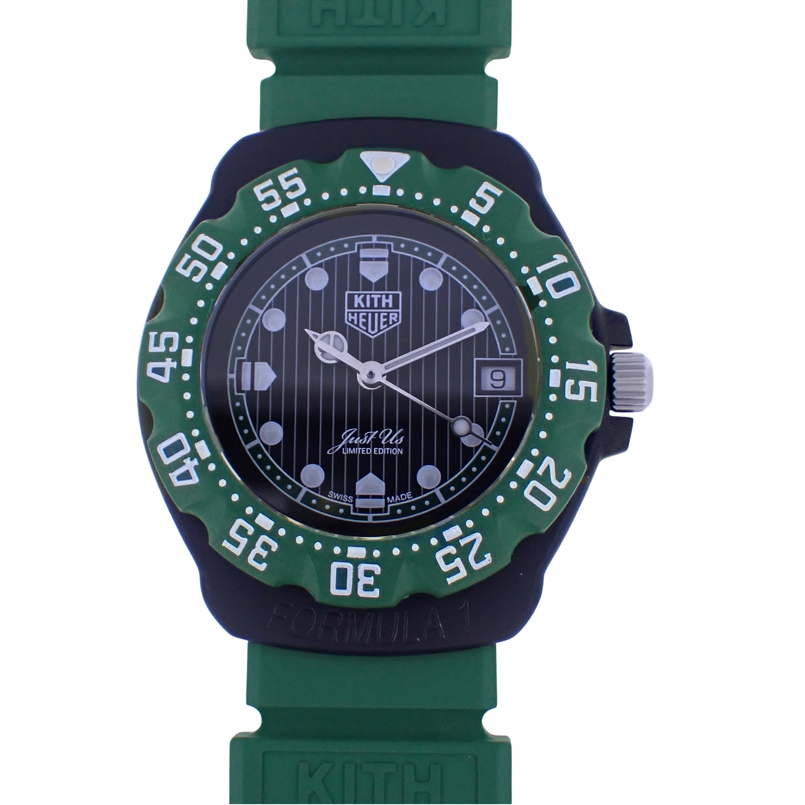未使用 展示品 世界825本限定 TAG HEUER タグホイヤー  フォーミュラ1 Kith エディション  WA121L.BT0014  メンズ 腕時計