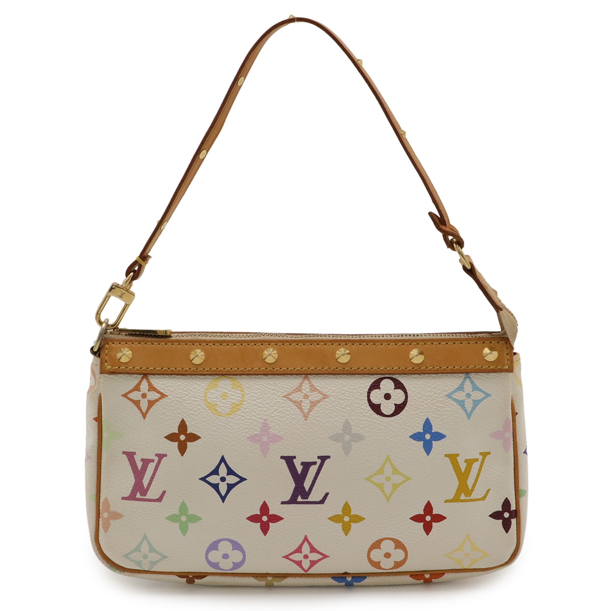 ルイ・ヴィトンポシェット アクセソワール モノグラムマルチカラー