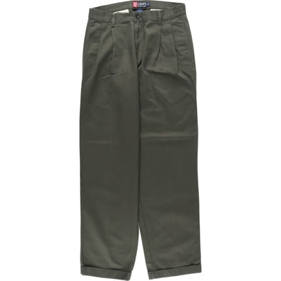 古着 ラルフローレン Ralph Lauren CHAPS チャップス ツータック チノパンツ メンズw31相当/eaa634976