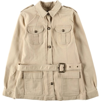 古着 ラルフローレン Ralph Lauren LRL LAUREN JEANS COMPANY サファリジャケット レディースM相当/eaa650834