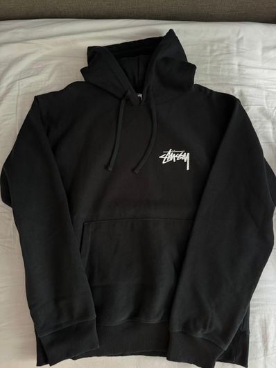 Stussy Plush Hoodie "Black"