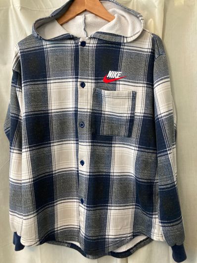 Supreme / NIKE® Hooded Sweatshirt "navy"