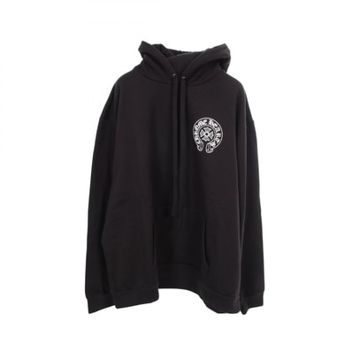 Chrome Hearts Las Vegas Exclusive Horseshoe Pullover Hoodie "Black"