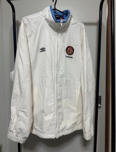 Supreme /Umbro Cotton Ripstop Track Jacket "White"