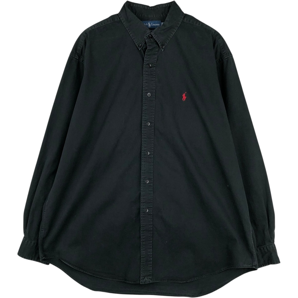 古着 ラルフローレン Ralph Lauren BLAKE 長袖 ボタンダウンシャツ メンズXL相当/eaa628891