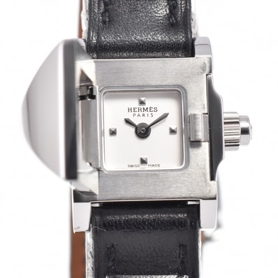 エルメス HERMES ME2.110 ミニメドール クォーツ レディース 良品 保証書付き H#143408