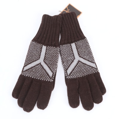 ■未使用 イヴ サンローラン Yロゴ グローブ 防寒具手袋