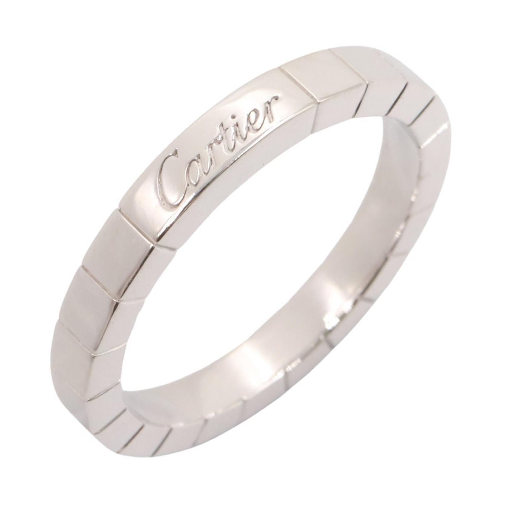 カルティエ CARTIER ラニエール リング リング・指輪 ジュエリー K18WG(ホワイトゴールド) メンズ レディース シルバー系 【中古】