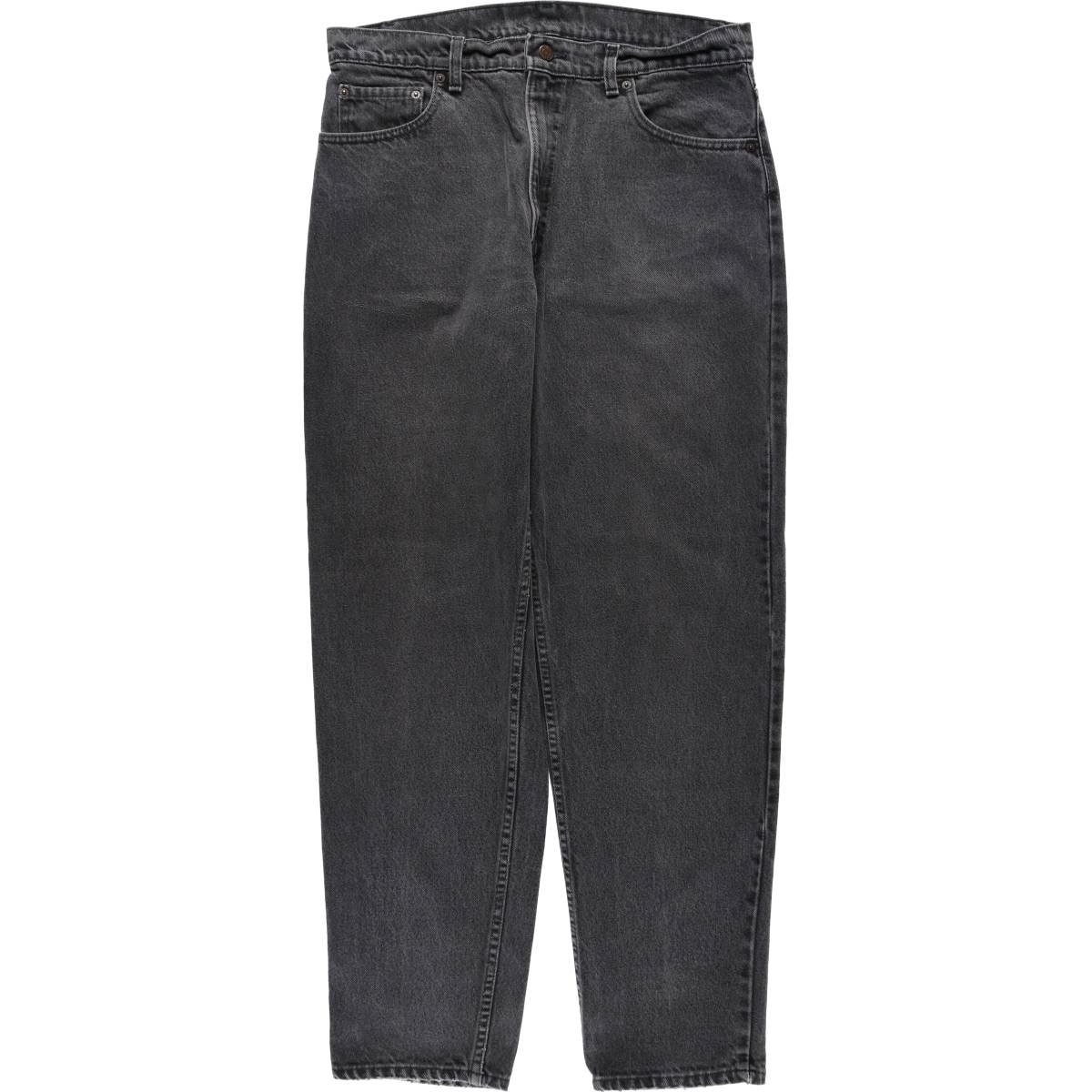 古着 90年代 リーバイス Levi's 550-0260 ブラックデニム テーパードデニムパンツ USA製 メンズw35相当 ヴィンテージ/eaa633935