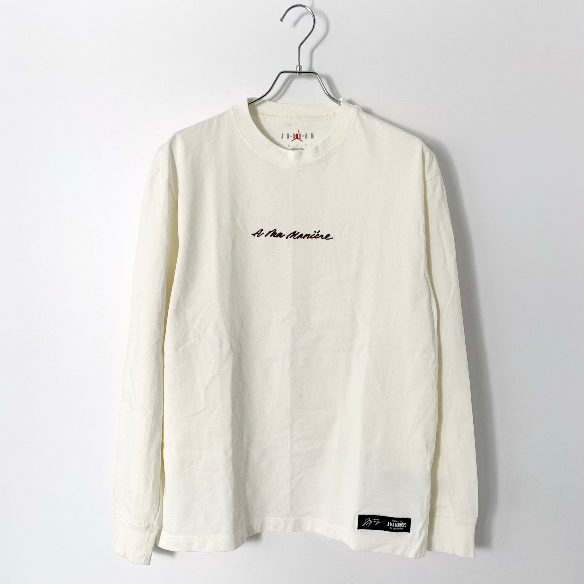 Jordan A ma maniere Long sleeve Tee "Sail"