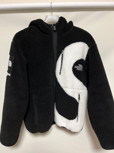 Supreme x The North Face S Logo Hooded Fleece Jacket "Black"