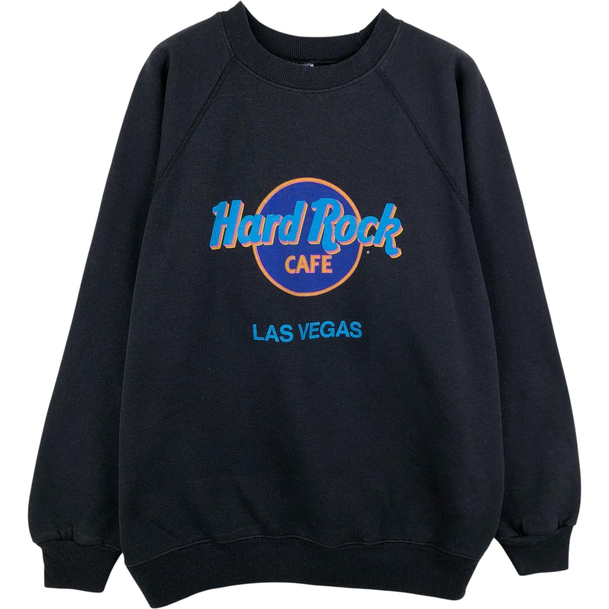 古着 ヘインズ Hanes HARD ROCK CAFE ハードロックカフェ アドバタイジング スウェットシャツ トレーナー USA製 メンズXL相当/eaa615416