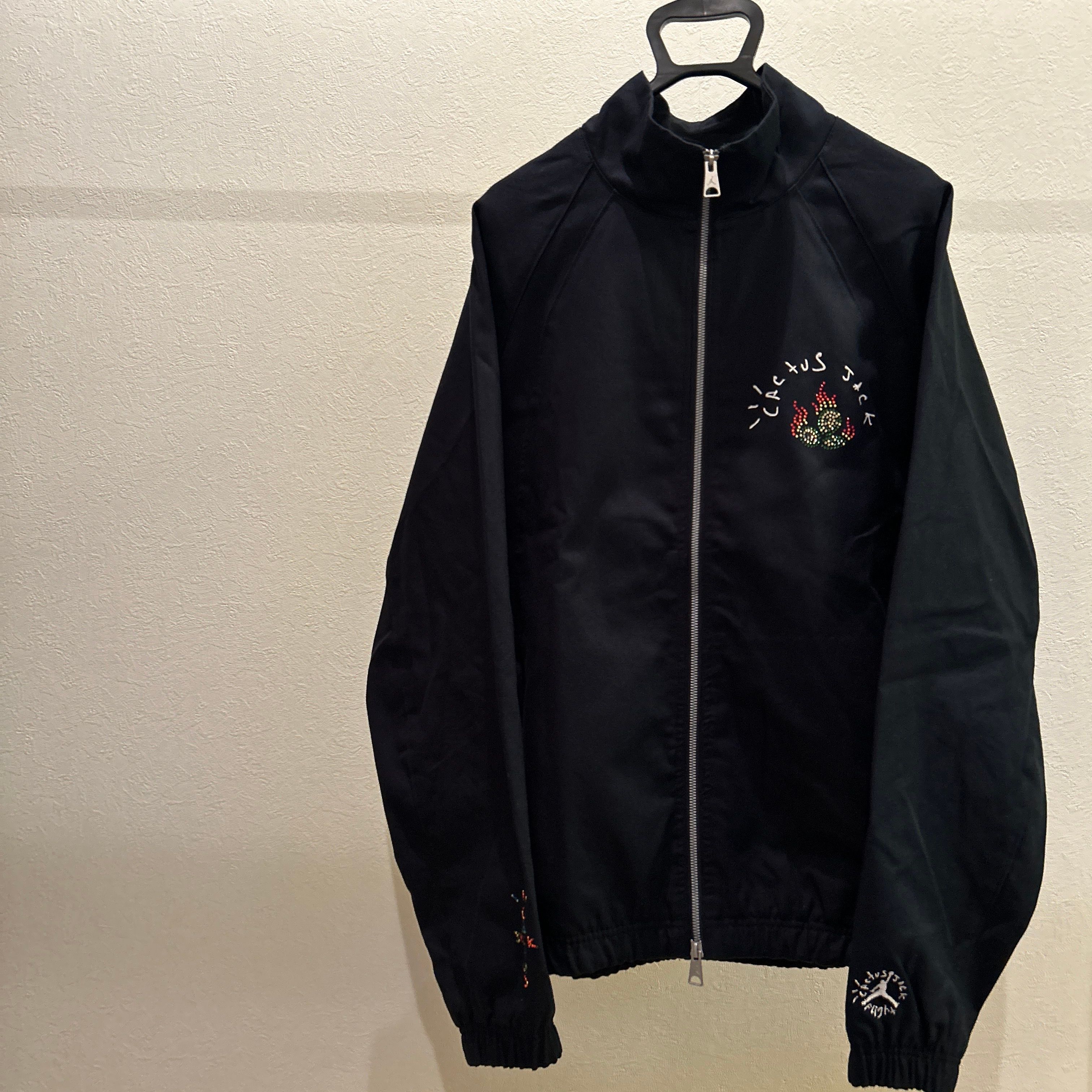 Travis Scott x Air Jordan Brand M J TS WVN JKT "Black"