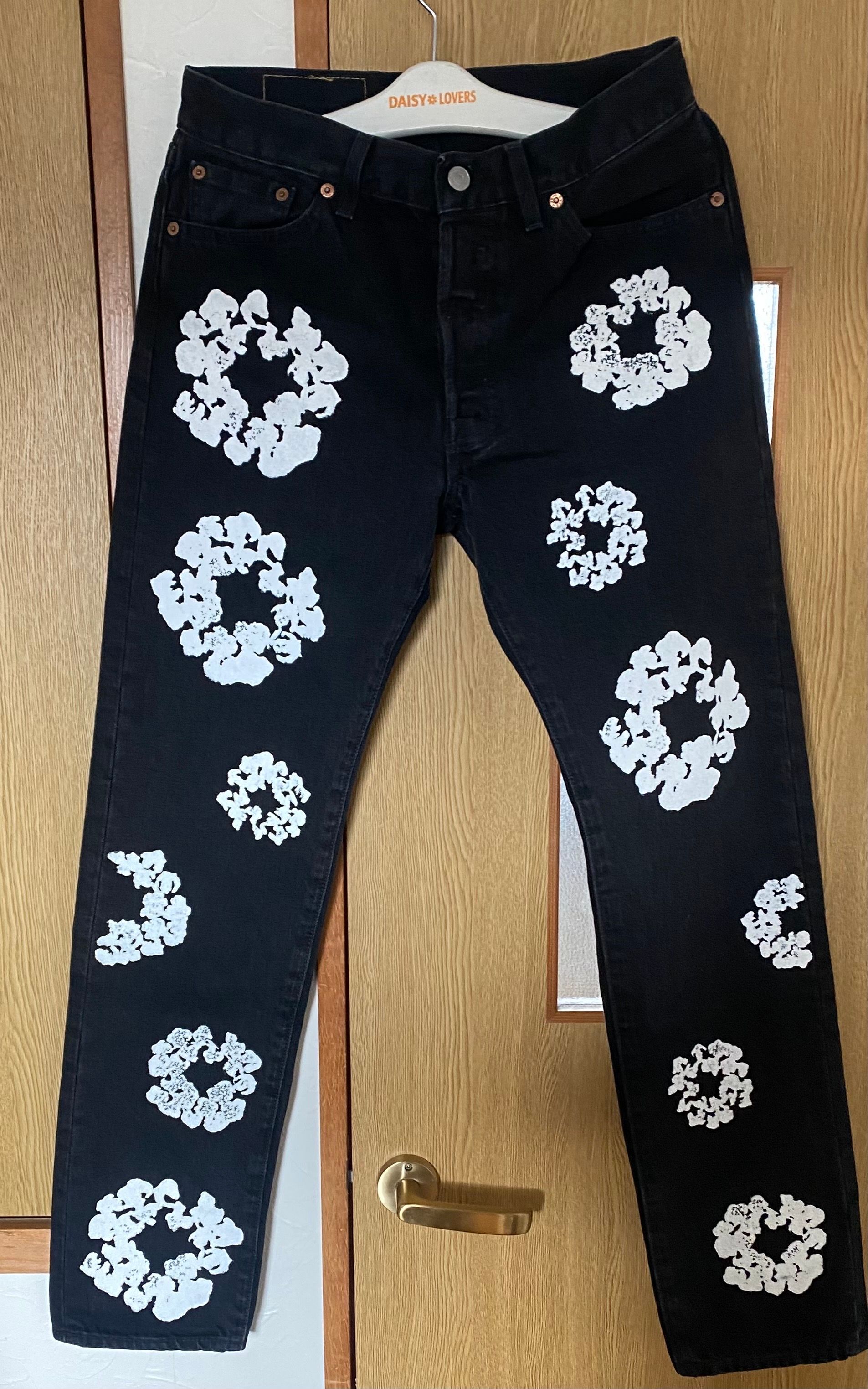 LEVI'S x Denim Tears The Cotton Wreath Jean "Black"