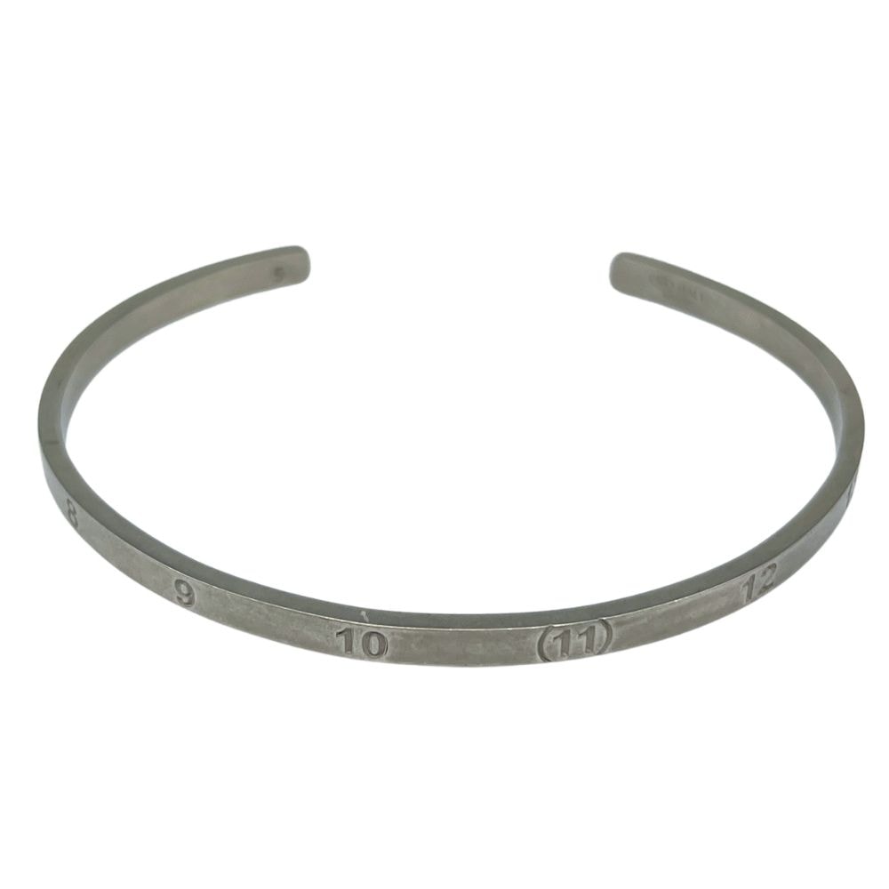 MAISON MARGIELA メゾン マルジェラ SI8UY0002 Numeric ナンバリング カフブレスレット シルバー バングル 55388