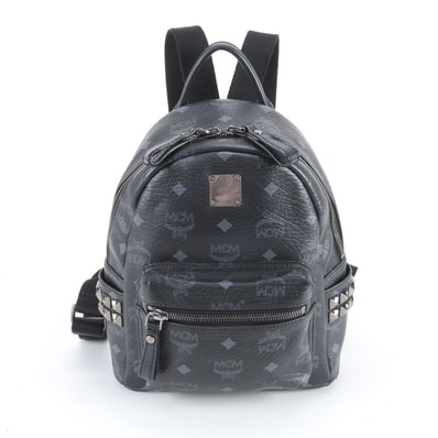 ■美品 MCM エムシーエム ヴィセトススタッズリュックサック