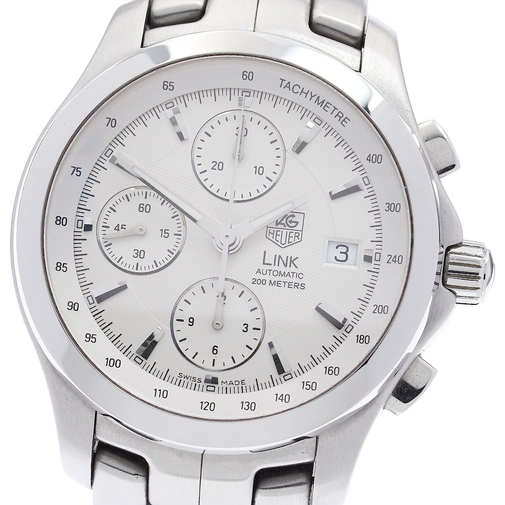 タグホイヤー リンク クロノグラフ CJF2111 メンズ 【中古】