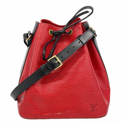 【6dd4949-k】ルイヴィトン ショルダーバッグ エピ プチノエ M44172 カスティリアンレッド/ノワール【中古】レディース