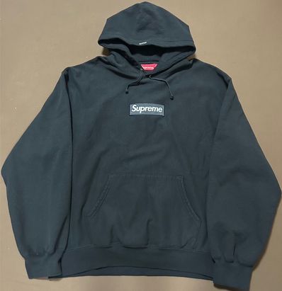 Supreme Box Logo Hooded Sweatshirt "Black" (23FW)
