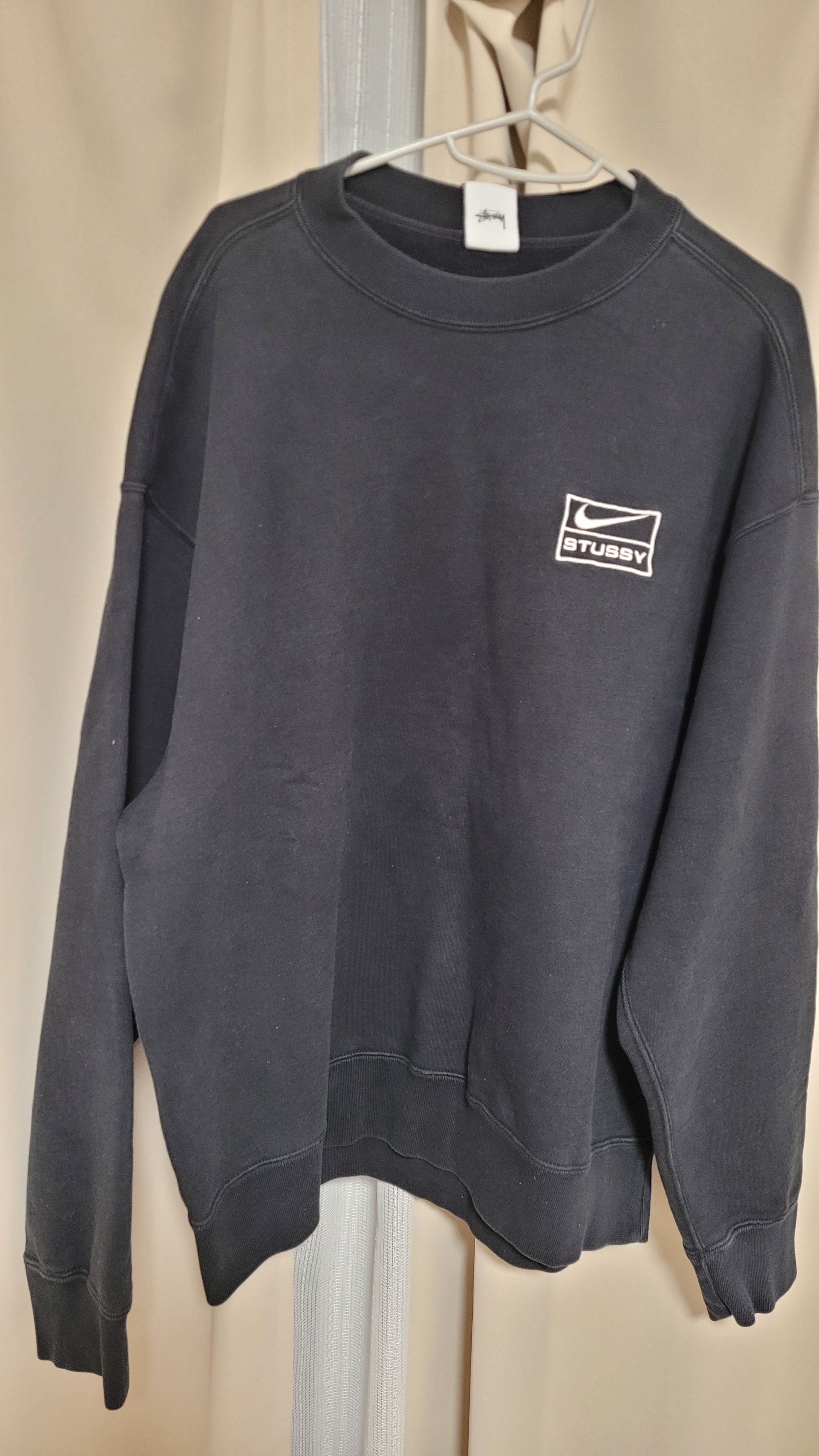 Stussy x Nike Wash Crew (US Size) "Black" DO5310-010