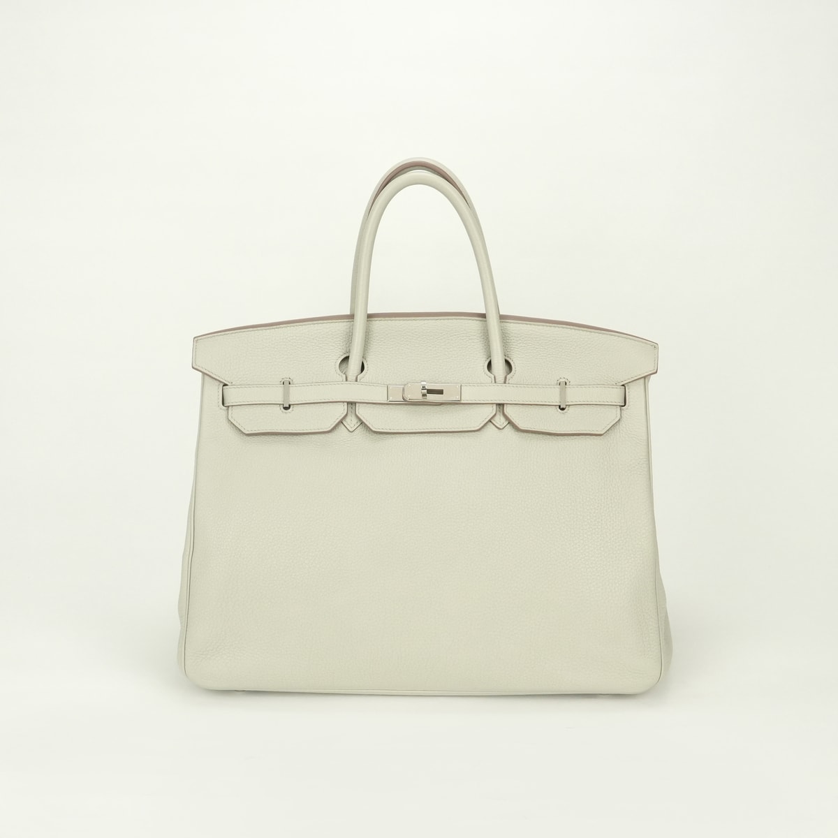 エルメス HERMES バーキン40 バーキン 40 バッグ トートバッグ トリヨンクレマンス パールグレー Pearl Gray グレー Gray シルバー金具 ハンドバッグ