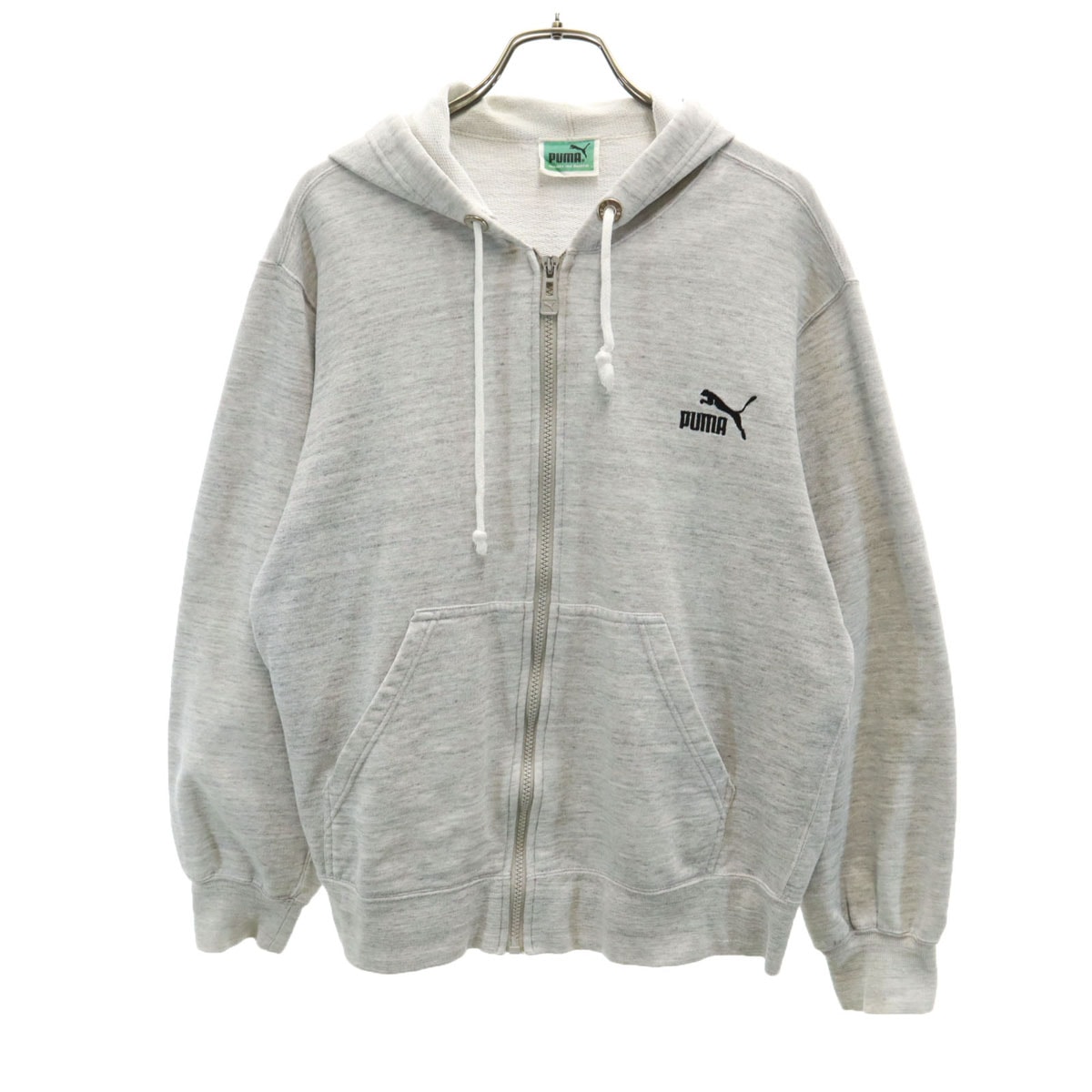 PUMA プーマ ジップパーカー グレー