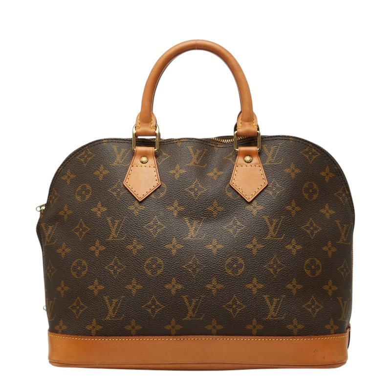 ルイ ヴィトン モノグラム アルマ ハンドバッグ M51130 ブラウン PVC レディース LOUIS VUITTON 【中古】